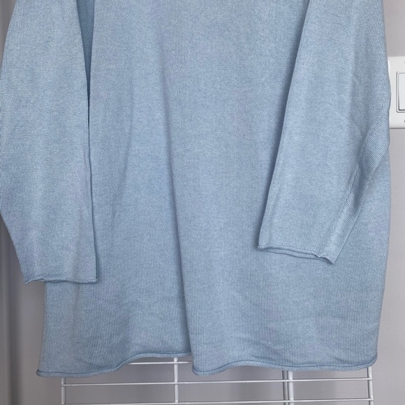 Eskandar Blue Pullover Sweater One size - Picture 8 of 9